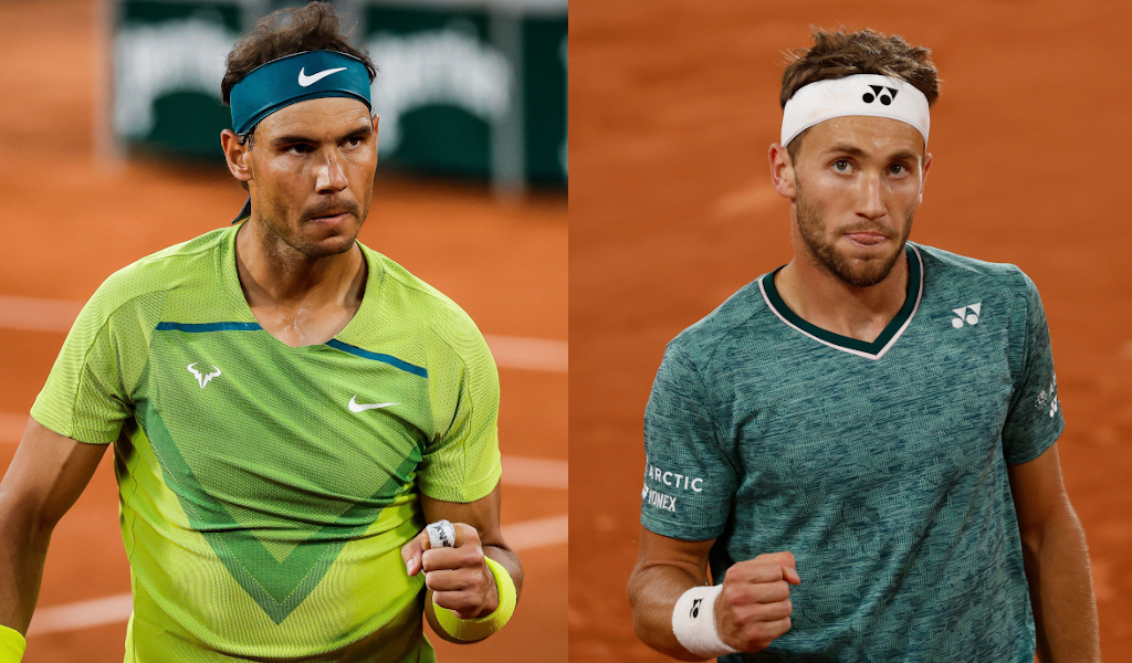 Rafael Nadal vs Casper Ruud 2022 French Open final