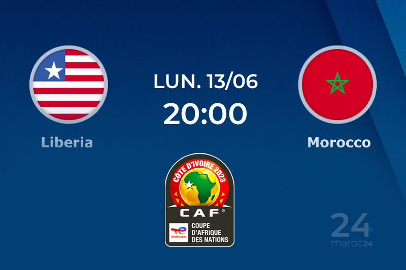القنوات الناقلة لمباراة المغرب ضد ليبريا في تصفيات كأس الأمم الإفريقية 2023