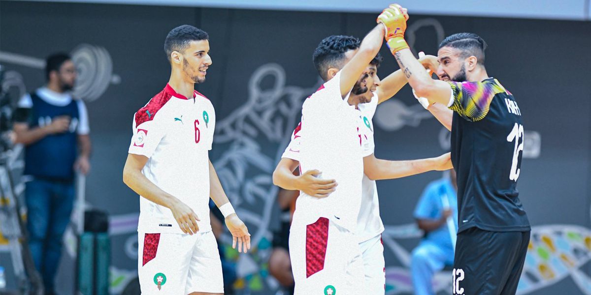 عاجل تتويج المنتخب المغربي للفوتسال بلقب كأس العرب على حساب العراق