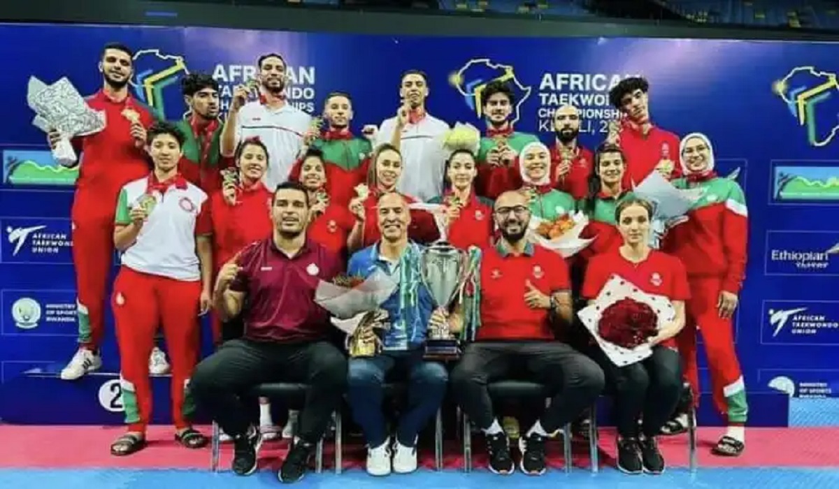 المغرب يتوج بطلا لإفريقيا في التايكواندو