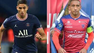 achraf hakimi of paris saint germain xleftx and jonathan iglesias of clermont xrightx xgetty x clermont foot 63 x facebookx.jpg 242310155