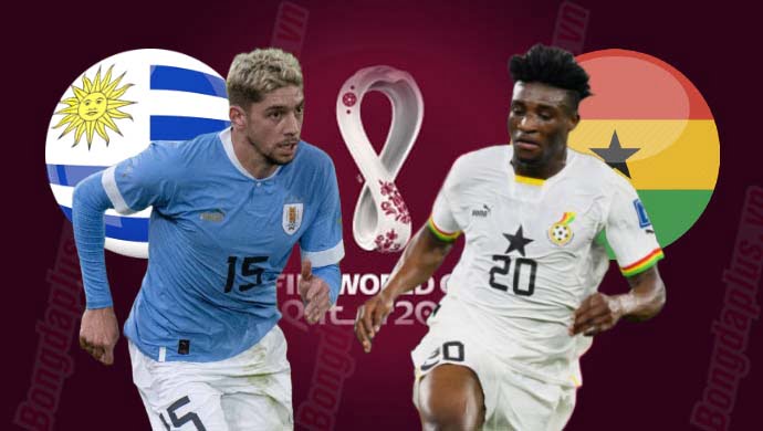 Uruguay vs Ghana nhan dinh