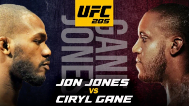 القنوات الناقلة لنزال جون جونز وسيريل غان في ufc