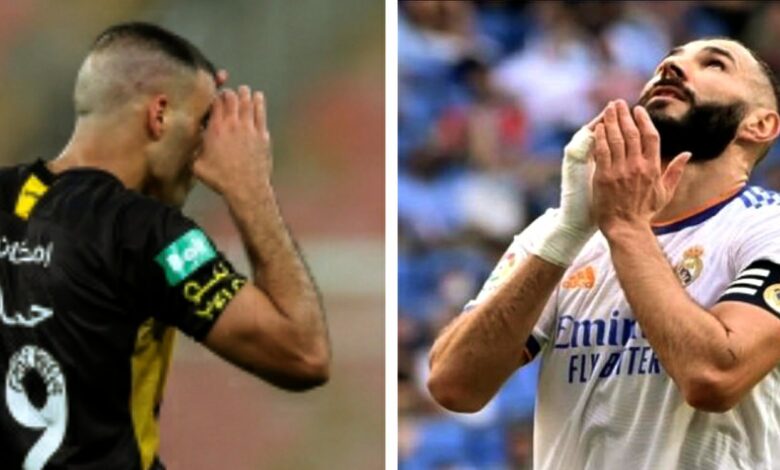 تفاصيل أنتقال هداف ريال مدريد كريم بنزيما إلى فريق الإتحاد السعودي لمجاورة حمد الله