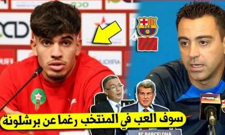 الزلزولي يقصف برشلونة ويرد عليها بعد طلبها الصادم بعدم اللعب لصالح الاسود الاطلس - لا-يصدق-الزلزولي-يقصف-برشلونة-ويرد-علي