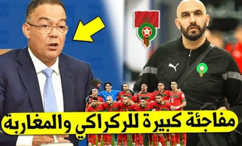 جامعة فوزي لقجع تفاجئ وليد الركراكي وتقرر تعيينه لتدريب هذا المنتخب الجديد - جامعة-فوزي-لقجع-تفاجئ-وليد-الركراكي-وت