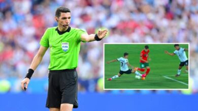 الحكم المصري جهاد جريشة ينهي جدل طرد لاعب المصري ضد المغرب في نهائي