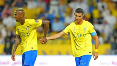 ترتيب هدافي الدوري السعودي للمحترفين بعد تسجيل رونالدو وتاليسكا على الرياض - رونالدو وتاليسكا