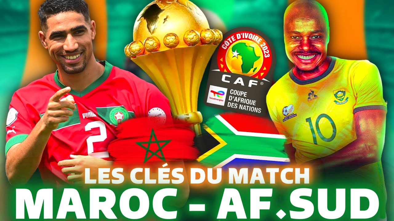 القنوات المغرب وجنوب إفريقيا في كأس إفريقيا 2023