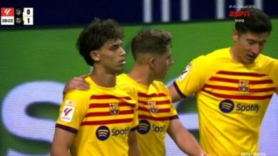 فيديو البرتغالي جواو فيليكس يفتتح التسجيل في شباك فريقه السابق لأتلتيكو مدريد - فيليكس