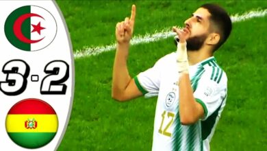 فيديو ملخص وأهداف مباراة الجزائر وبوليفيا 3-2 وعيسى ماندي يسجل هدف قاتل