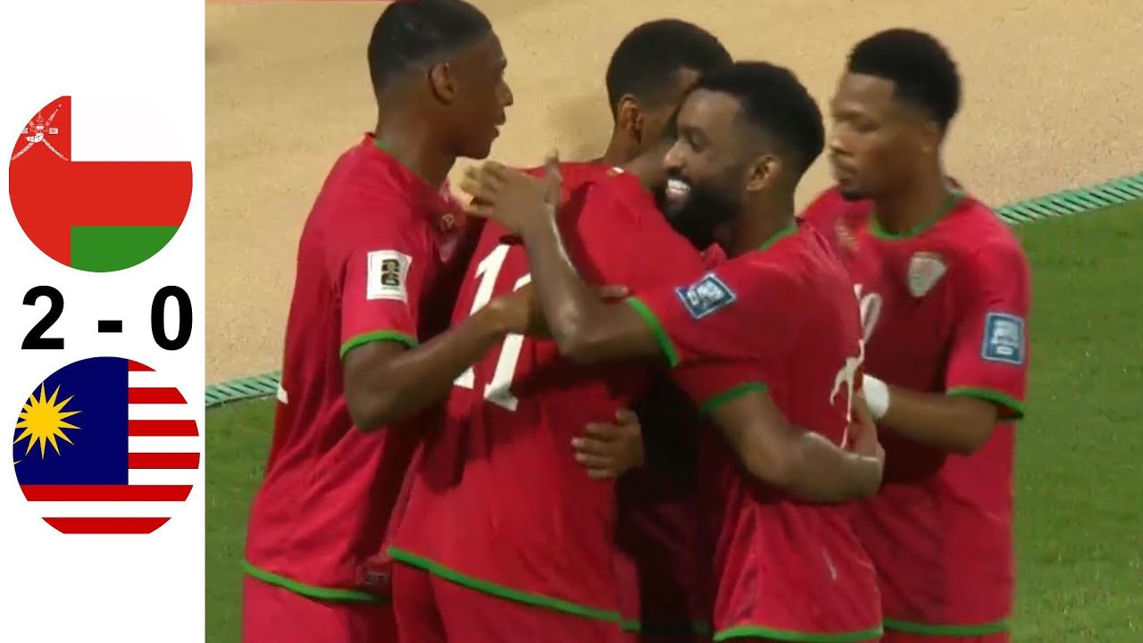 ملخص مباراة عمان وماليزيا بث مباشر في تصفيات كأس العالم