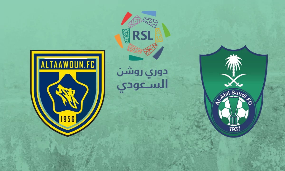موعد مباراة الأهلي والتعاون والقنوات الناقلة من دوري روشن السعودي 2024