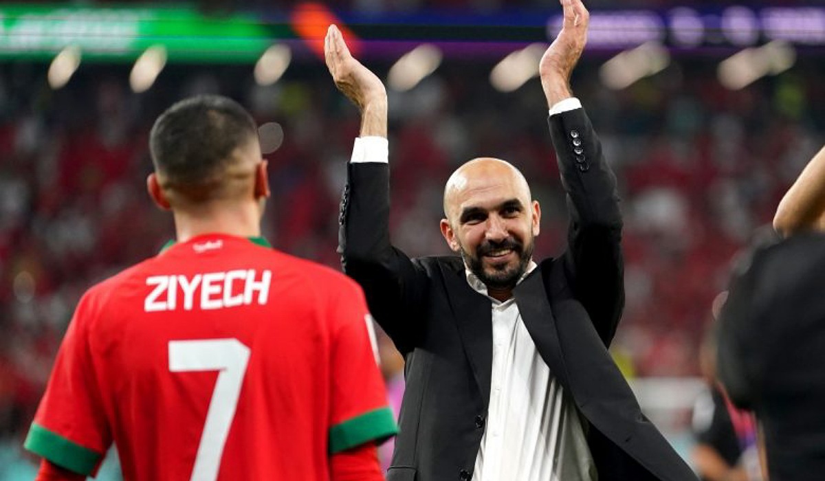 حكيم زياش يتشاجر مع وليد الركراكي وينهي متابعته لمدربه حكيم زياش يتشاجر مع وليد الركراكي وينهي متابعته لمدربه - حكيم زياش