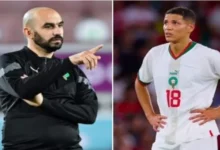 وليد الركراكي يفجرها ويكشف سبب غياب أمين حارث عن المنتخب المغربي