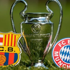 القنوات المفتوحة الناقلة لمباراة برشلونة وبايرن ميونخ في دوري أبطال أوروبا