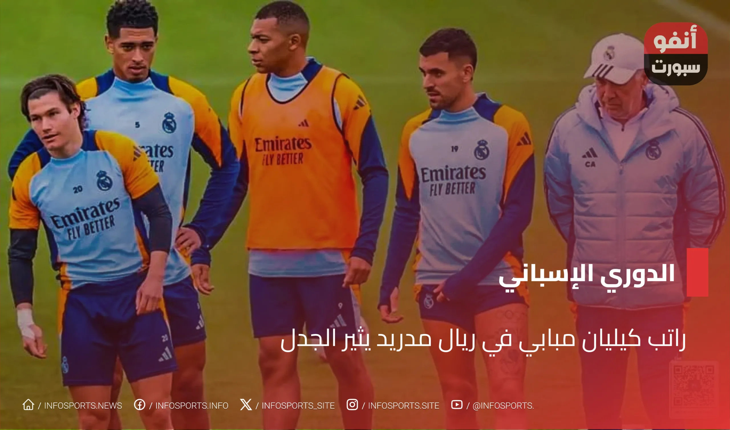 راتب كيليان مبابي في ريال مدريد يثير الجدل