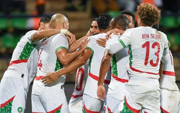 المنتخب المغربي يواصل تألقه بفوز كبير على الغابون