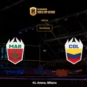 بث مباشر مباراة المغرب وكولومبيا في دوري الملوك maroc vs colombie kings league