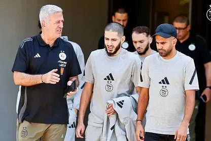 تشكيلة الجزائر ضد بوتسوانا في تصفيات كأس العالم 2026 مسودة تلقائية