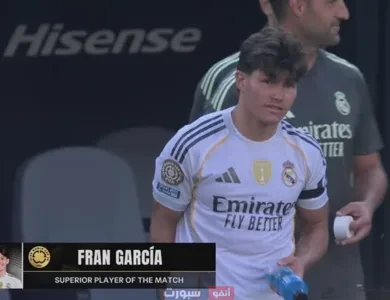 رجل مباراة ريال مدريد وبوروسيا دورتموند في ربع نهائي كأس العالم للأندية 2025.