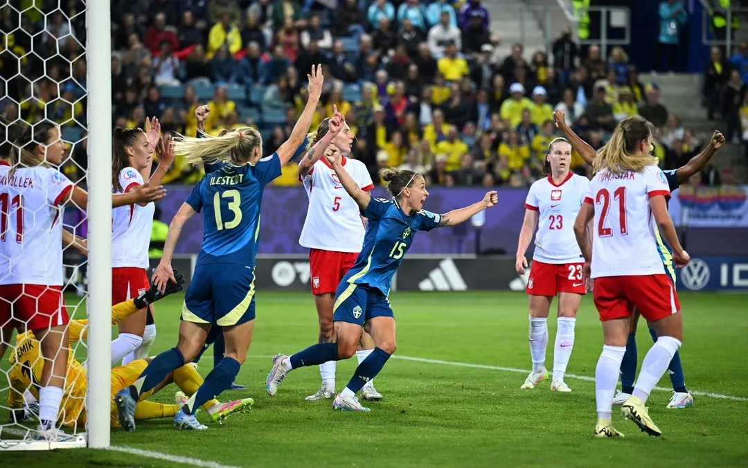 السويد وألمانيا في ربع نهائي يورو السيدات السويد وألمانيا في ربع نهائي يورو السيدات