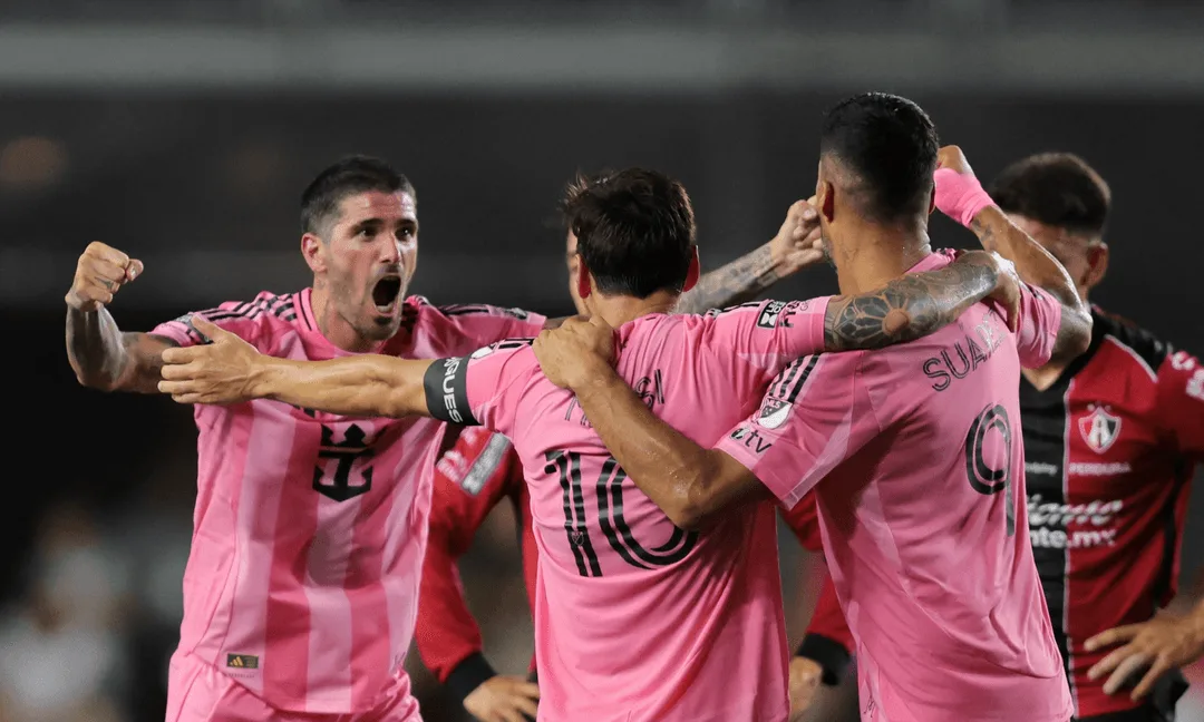 ثنائية ميسي تقود إنتر ميامي للفوز على أطلس في كأس الدوريات ثنائية ميسي تقود إنتر ميامي للفوز على أطلس في كأس الدوريات