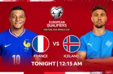 بث مباشر مباراة فرنسا ضد آيسلندا اليوم في تصفيات كأس العالم 2026