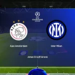 القنوات الناقلة لمباراة إنتر اليوم ضد أياكس بدوري أبطال أوروبا