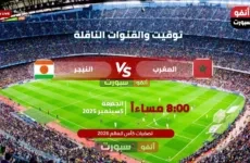 توقيت مباراة المغرب ضد النيجر والقنوات الناقلة في تصفيات كأس العالم 2026