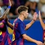 برشلونة يكتسح فالنسيا بسداسية تاريخية في الليغا