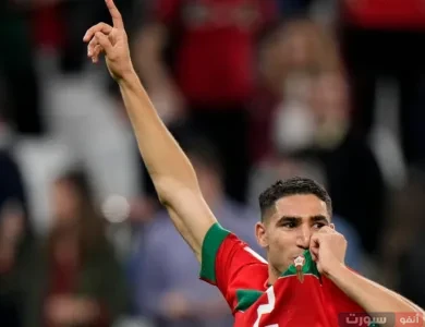 حكيمي يغيب عن زامبيا بقرار الركراكي المفاجئ