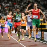 القنوات المفتوحة الناقلة لسباق سفيان البقالي ببطولة العالم ل33000 متر موانع .