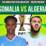 بث مباشر الجزائر ضد الصومال تصفيات مونديال 2026 وهران