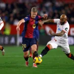 ترتيب الدوري الإسباني بعد هزيمة برشلونة أمام إشبيلية ب4 1
