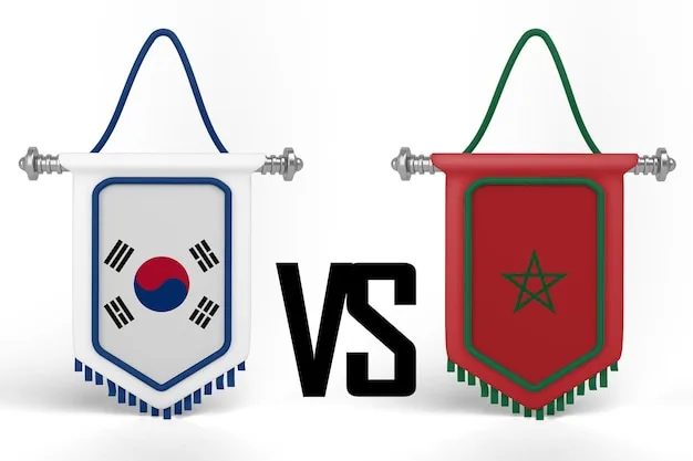 banniere drapeau coree du sud vs maroc 187299 32293