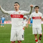 فيديو بلال الخنوس يسجل هدف رائع ويقود فريقه للمركز الرابع بالدوري الألماني