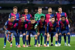 تشكيلة برشلونة ضد باريس سان جيرمان في دوري أبطال أوروبا
